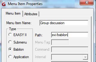 creating a Babilon entry