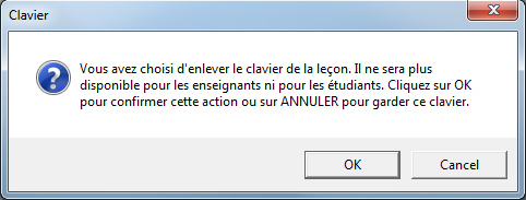 confirm Keyboard Deletion