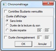 Recording Time Settings